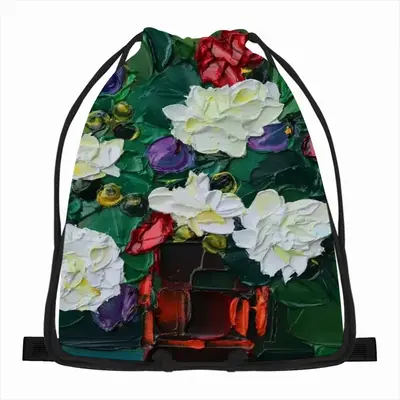 The Pleasure Of Flowers D Drawstring Bag