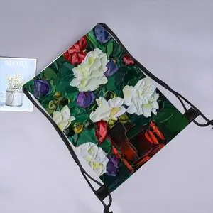 The Pleasure Of Flowers D Drawstring Bag