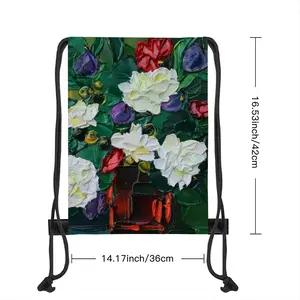 The Pleasure Of Flowers D Drawstring Bag