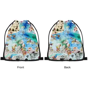 Islands #6 Drawstring Bag