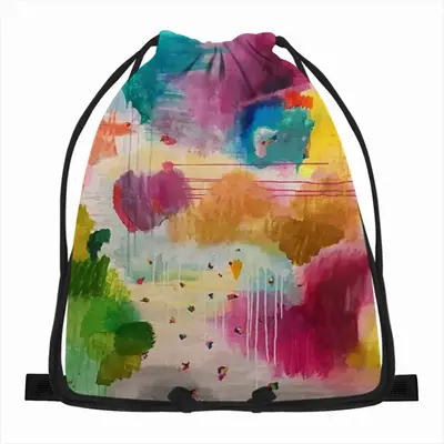 Summer #4 Drawstring Bag