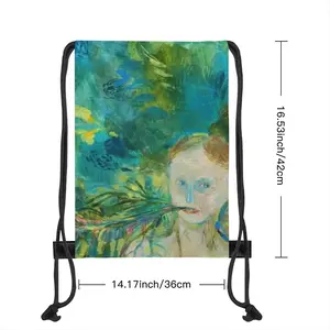 August Drawstring Bag