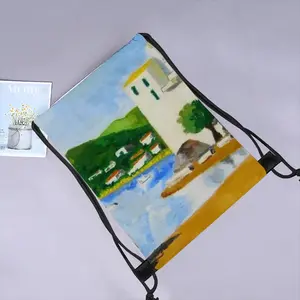 Cadaques (Spain) Drawstring Bag