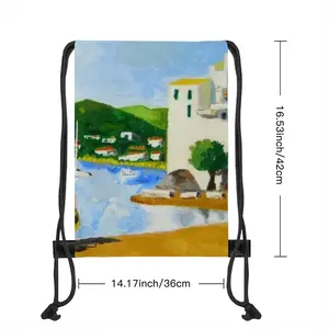 Cadaques (Spain) Drawstring Bag