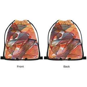 No Time No Space Drawstring Bag