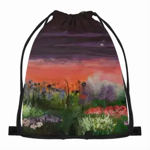 Summer At Hatley Park Drawstring Bag