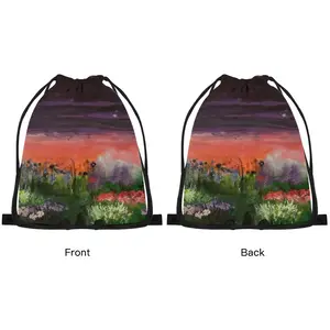 Summer At Hatley Park Drawstring Bag