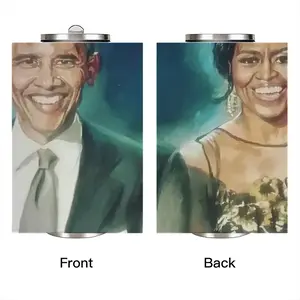 Barack & Michelle Obama Coke Can Mug