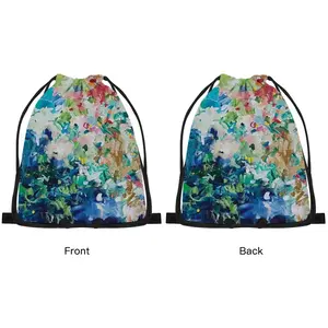 Infinite Garden #10 Drawstring Bag