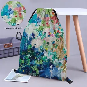 Infinite Garden #10 Drawstring Bag