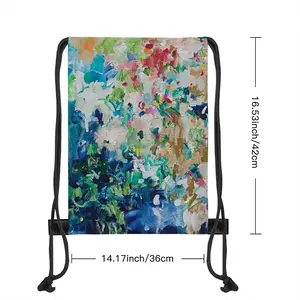 Infinite Garden #10 Drawstring Bag