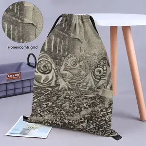 Always Watching Drawstring Bag