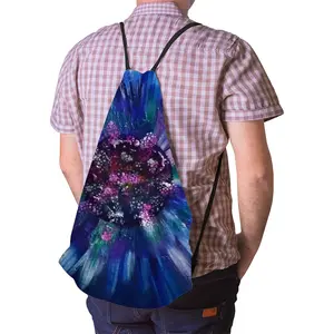 A Splash Of Energy Drawstring Bag