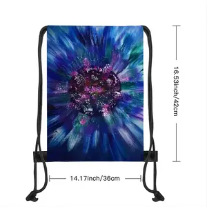 A Splash Of Energy Drawstring Bag