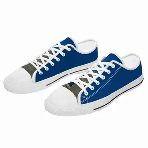 Men End Of Mainland Britain Retro Canvas Shoes