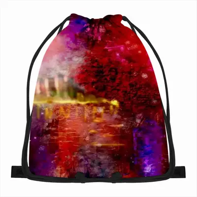 Bay Lights Drawstring Bag