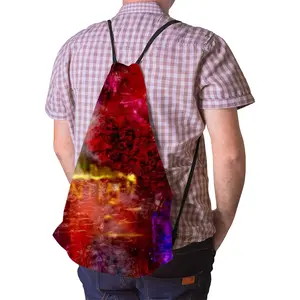 Bay Lights Drawstring Bag