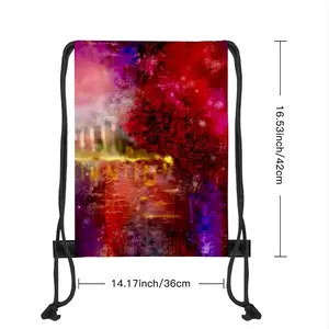 Bay Lights Drawstring Bag