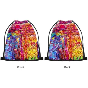 The Invention Of Fire Drawstring Bag