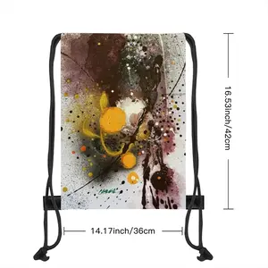 Rust S Drawstring Bag