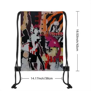 La Station Drawstring Bag