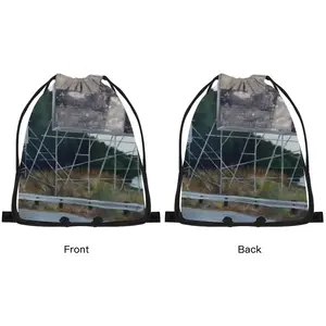 Guardrail Drawstring Bag