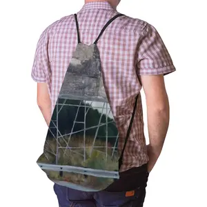 Guardrail Drawstring Bag