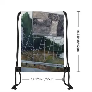 Guardrail Drawstring Bag