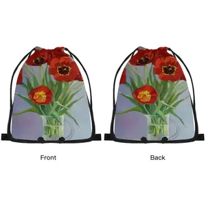 Tulips Drawstring Bag