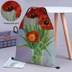 Tulips Drawstring Bag