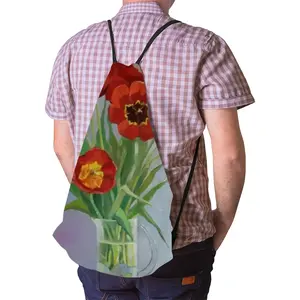 Tulips Drawstring Bag