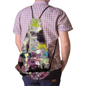 Another Planet Drawstring Bag