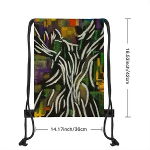 Astral Dance Drawstring Bag