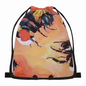 Bumblebees Drawstring Bag