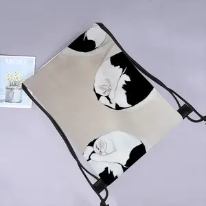 Cats Cosmos Drawstring Bag