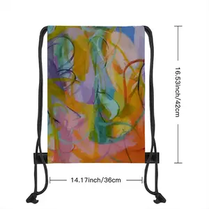 Dwelling In The Heights Drawstring Bag