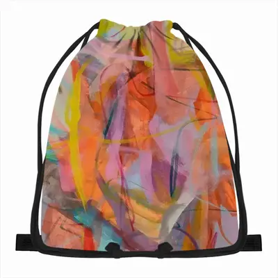 Luminous Freedom Drawstring Bag