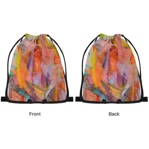 Luminous Freedom Drawstring Bag