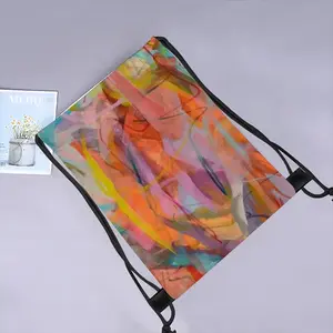 Luminous Freedom Drawstring Bag