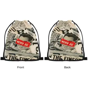 Be A New Man Drawstring Bag