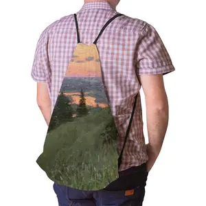 Open Spaces Of Vyatka Drawstring Bag