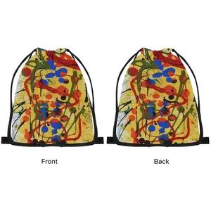 A Pretty Kettle Of Fish Drawstring Bag