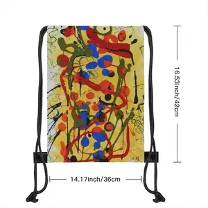 A Pretty Kettle Of Fish Drawstring Bag