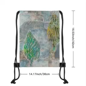 Shrubbery Drawstring Bag