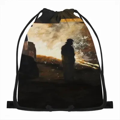 Blast Furnace Breath Drawstring Bag