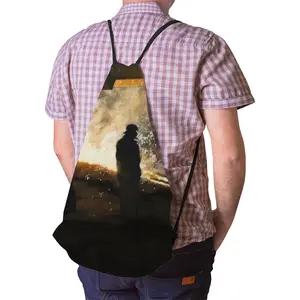 Blast Furnace Breath Drawstring Bag