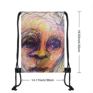 What Is The Question? Drawstring Bag