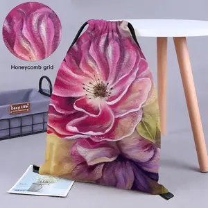 Smell Of Rose Drawstring Bag