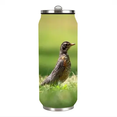 Bird In High Park Grass Coke Can Mug