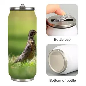 Bird In High Park Grass Coke Can Mug